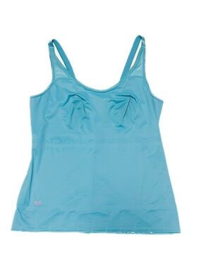 Ruby Ribbon 1806 Heritage Cami Delphinium Blue Size 42 Shaping Support Tank Top
